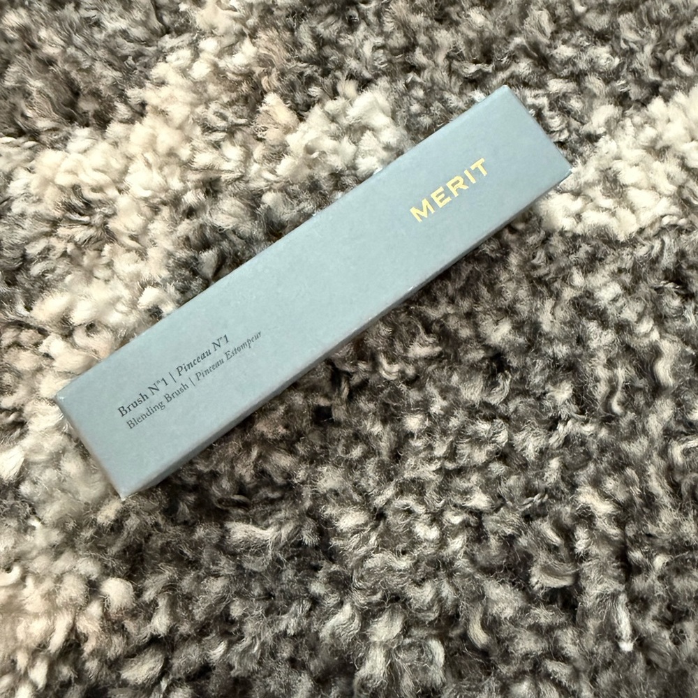 Merit Blue Makeup Brush